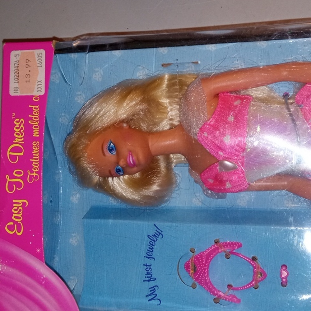 My first Barbie jewelry fun